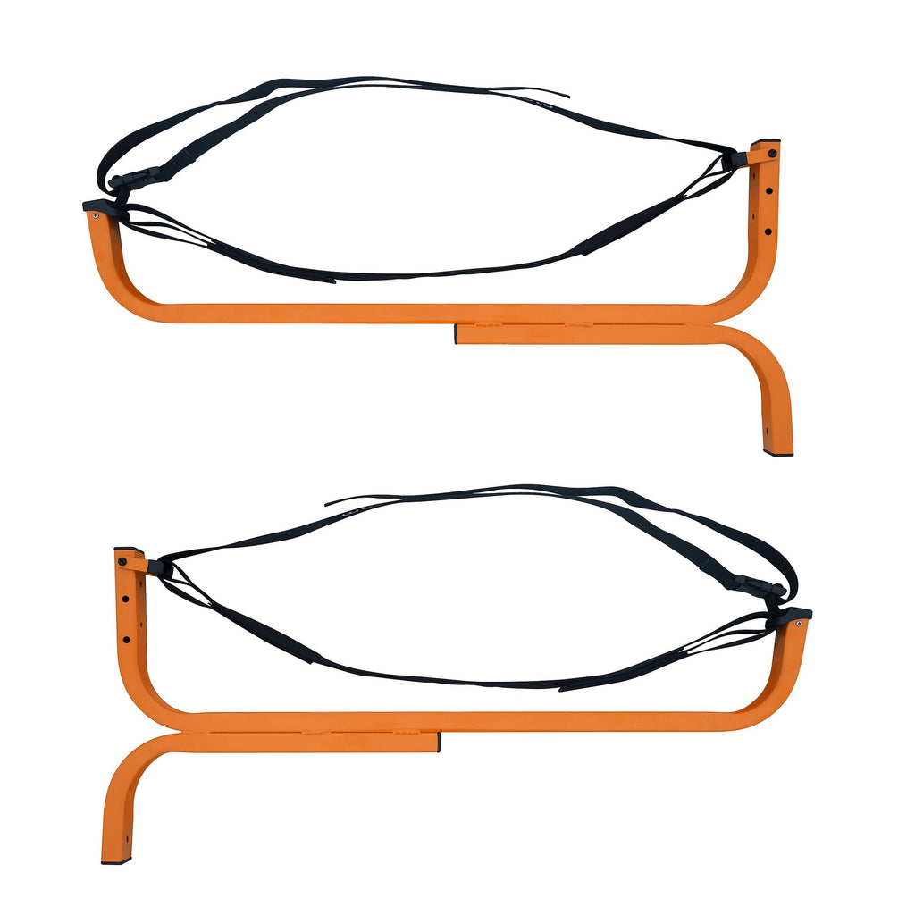 Rad Sportz Canoe Hanger Kayak Rack And Stand-Up Paddle Board Holder Yellow Holds Up To 110 Pounds
