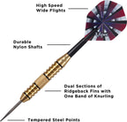 Viper Elite Brass Steel Tip Darts 24 Grams