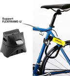 Kryptonite New York Standard Bike U-Lock, Heavy Duty Anti-Theft, 16Mm Shackle With Mounting Bracket And Keys, Ultimate Security
