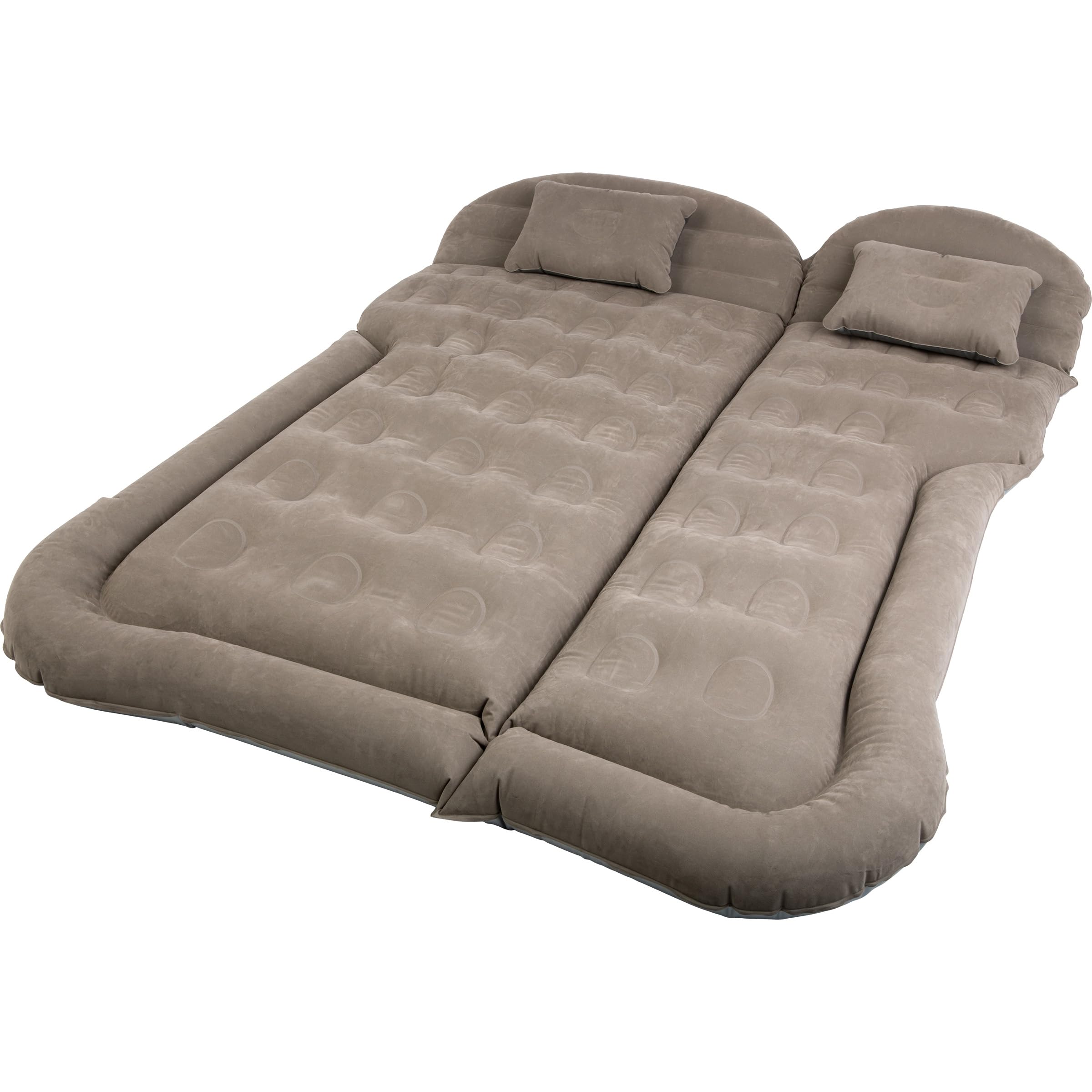 Wakeman Inflatable Mattress - Car Air Mattress for SUV or Tent with Aux Outlet Pump and 2 Inflatable Pillows - Car Camping Gear 