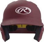 Rawlings Mach Baseball Batting Helmet, Senior, Matte Maroon