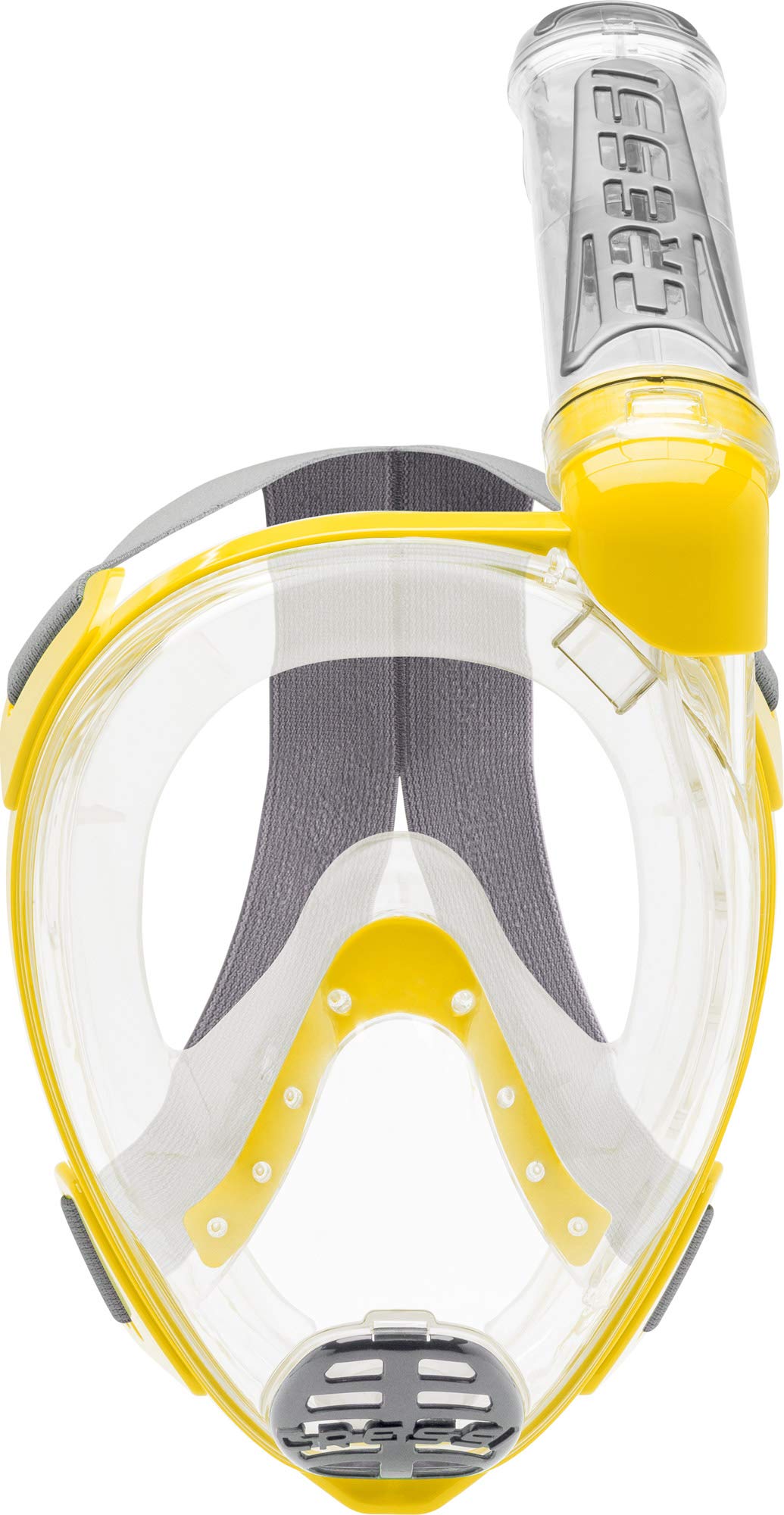 Cressi Duke Dry, Clear/Yellow, M/L