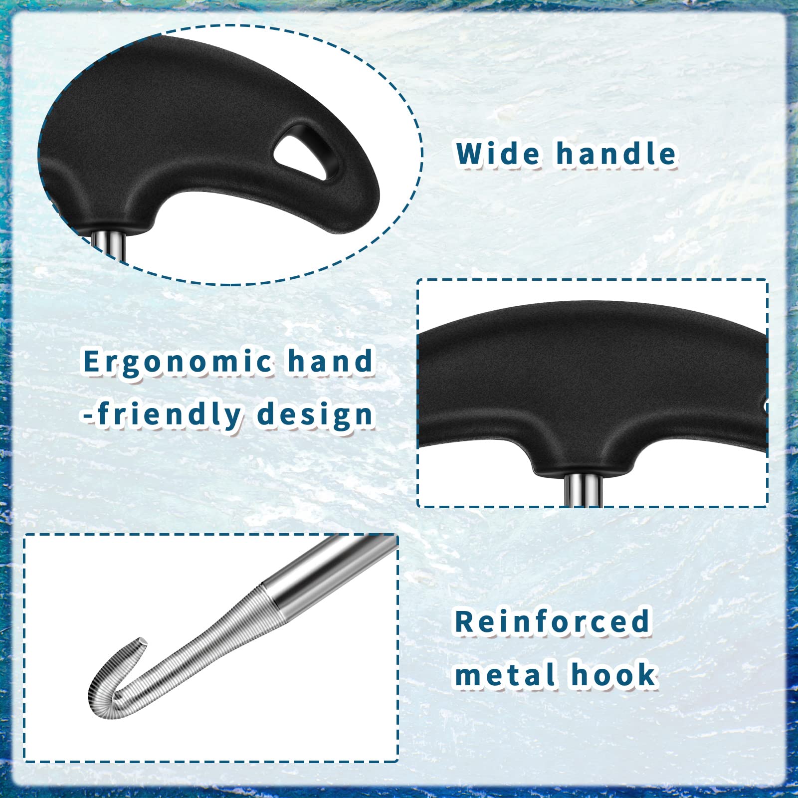 Shoe Lace Tightner Stainless Steel Plastic Hockey Skate Tightener Wire Sports Skate Key Tool Shoe Lace Puller Ice Roller Skate T