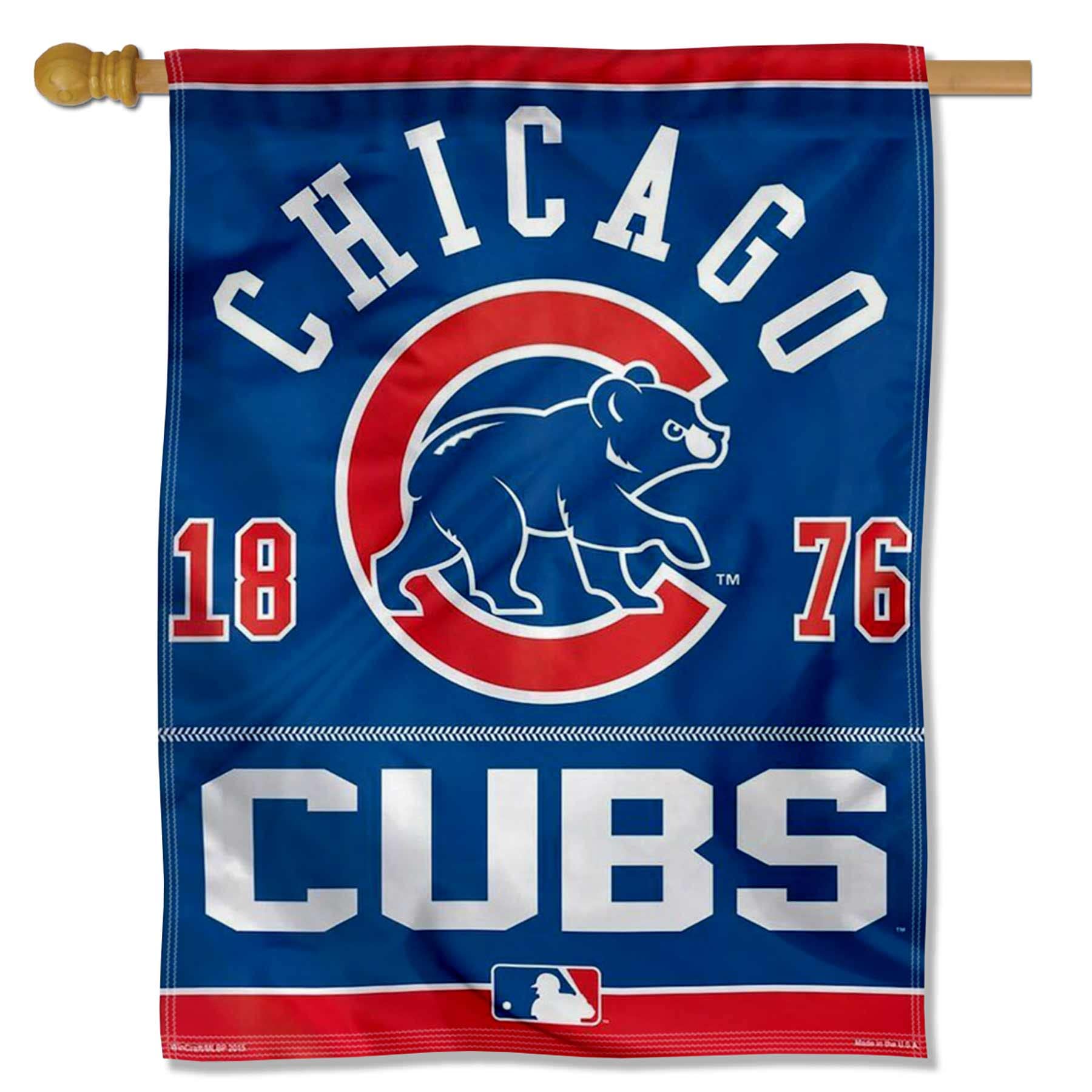WinCraft Chicago Baseball Polyester House Banner Flag