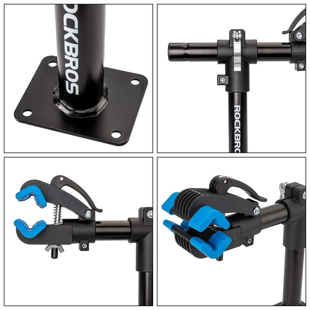 Rockbros Bike Repair Stand Bench Mount Home Bike Stand For Maintenance Bike Clamp Workbench Work Stands Bicycle Repair Rack For