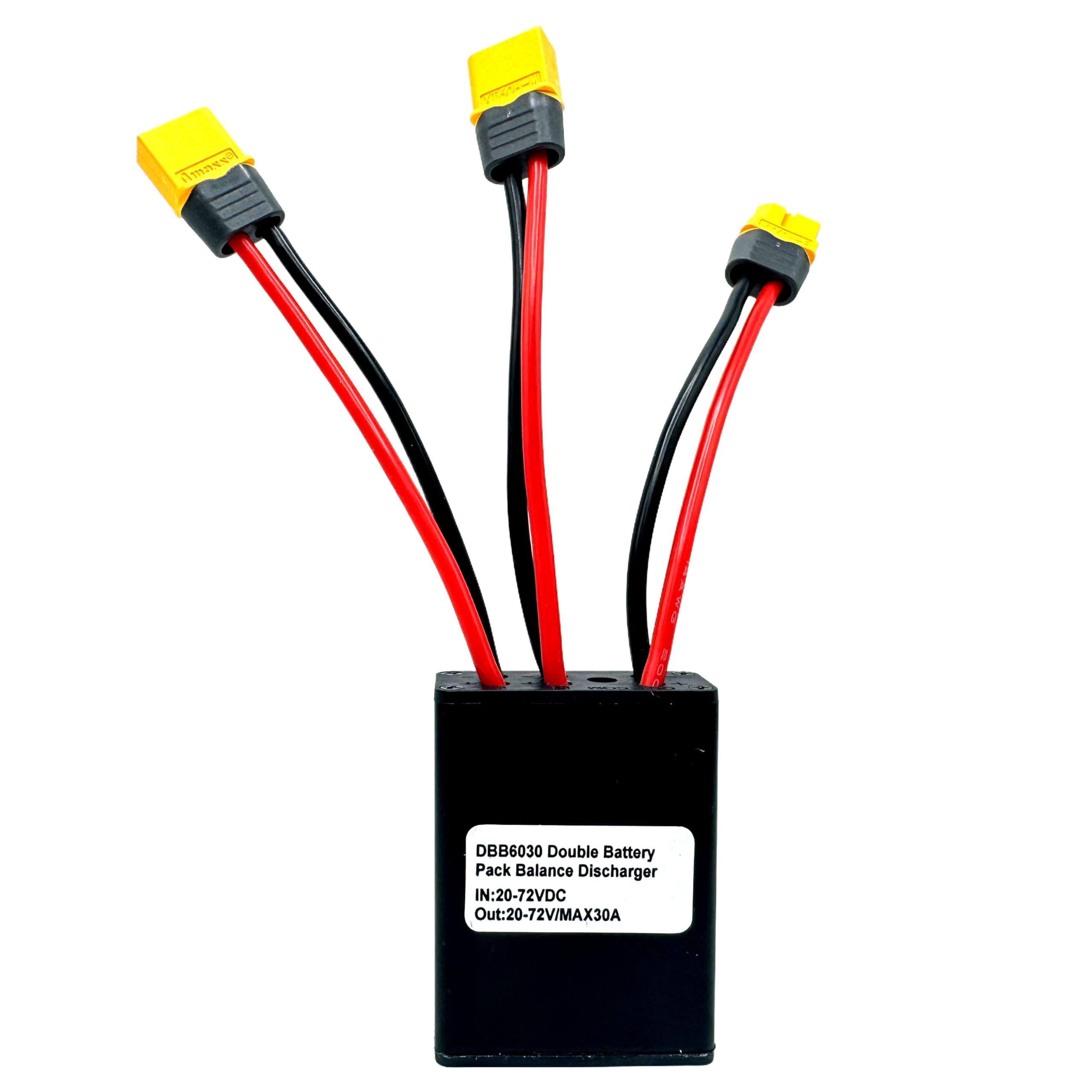 SZWEDI 30A Dual Battery Balancer for 500W Electric Bike Two Battery Discharge Converter for Ebike Extend Capacity
