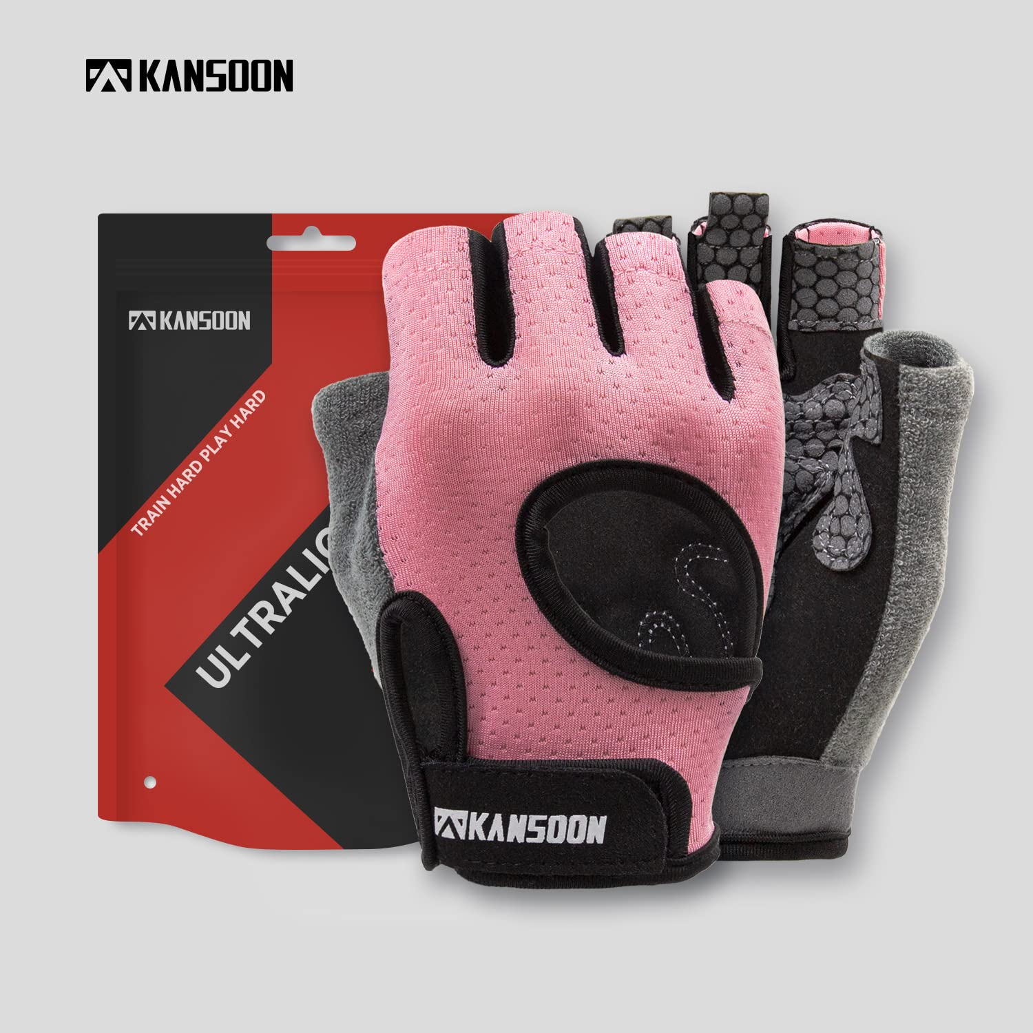 Lifect Essential Breathable Workout Gloves, Weight Lifting Gloves With Curved Open Back, For Powerlifting, Gym, Crossfit, Women