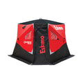 Eskimo Outbreak 350XD, Pop-Up Portable Shelter, Red/Black, 3-4 Person, 40350, 126 x 126