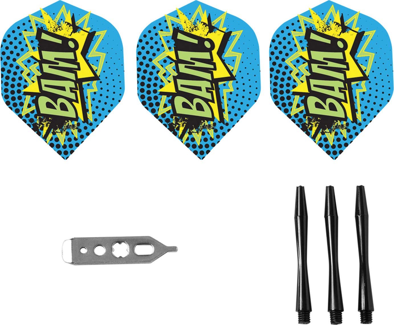 Viper Comix Steel Tip Darts: Bam (Blue), 22 Grams