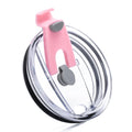Prurex Replacement Lids, Compatible with 20 oz Yeti, Rtic and More - Straw Friendly, 20 oz Tumbler Cup Covers (Pink)