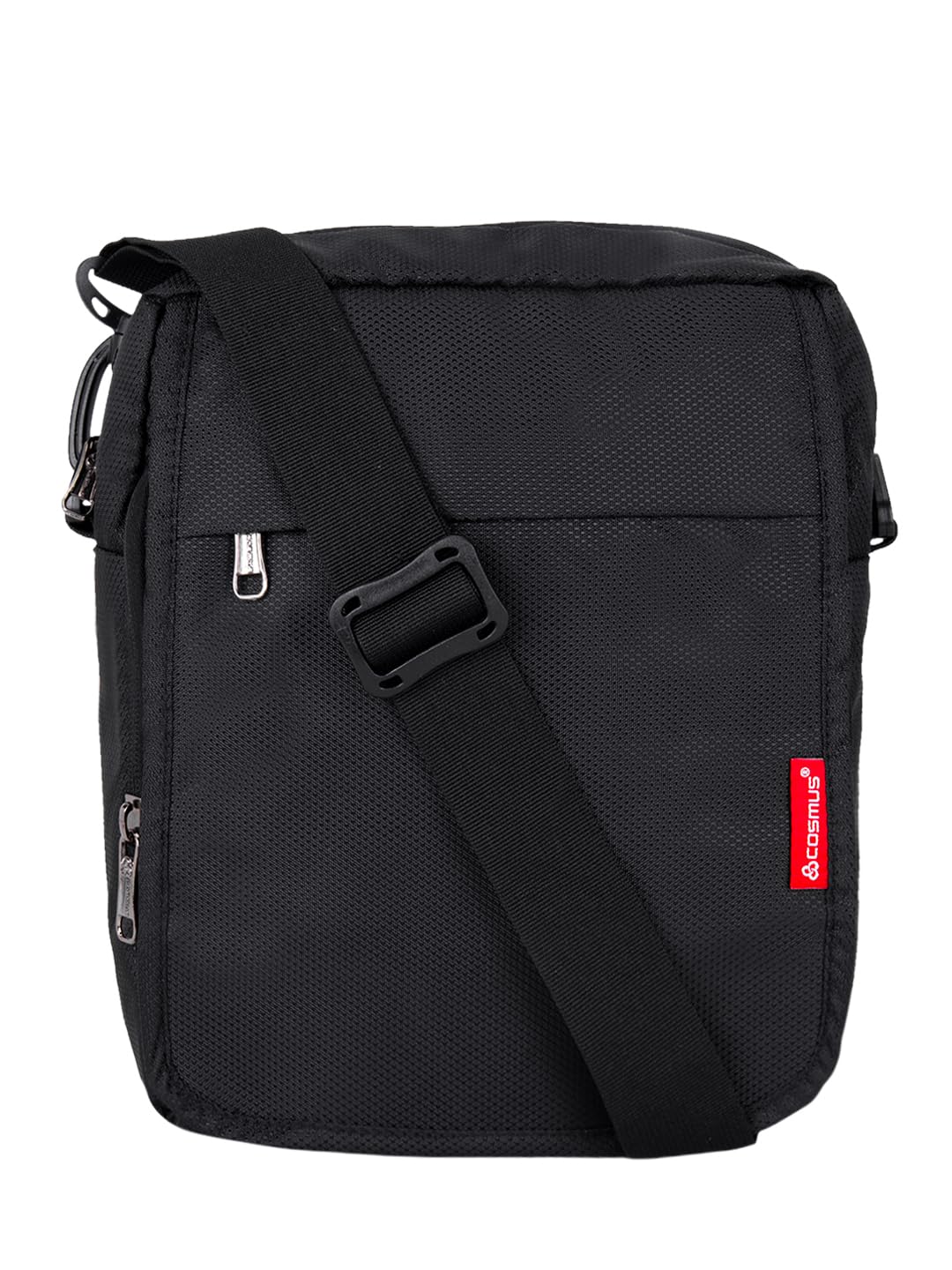 Cosmus Unisex Rome Crossbody Shoulder Sling Bag For Ipad/10Inches Tablet  Black
