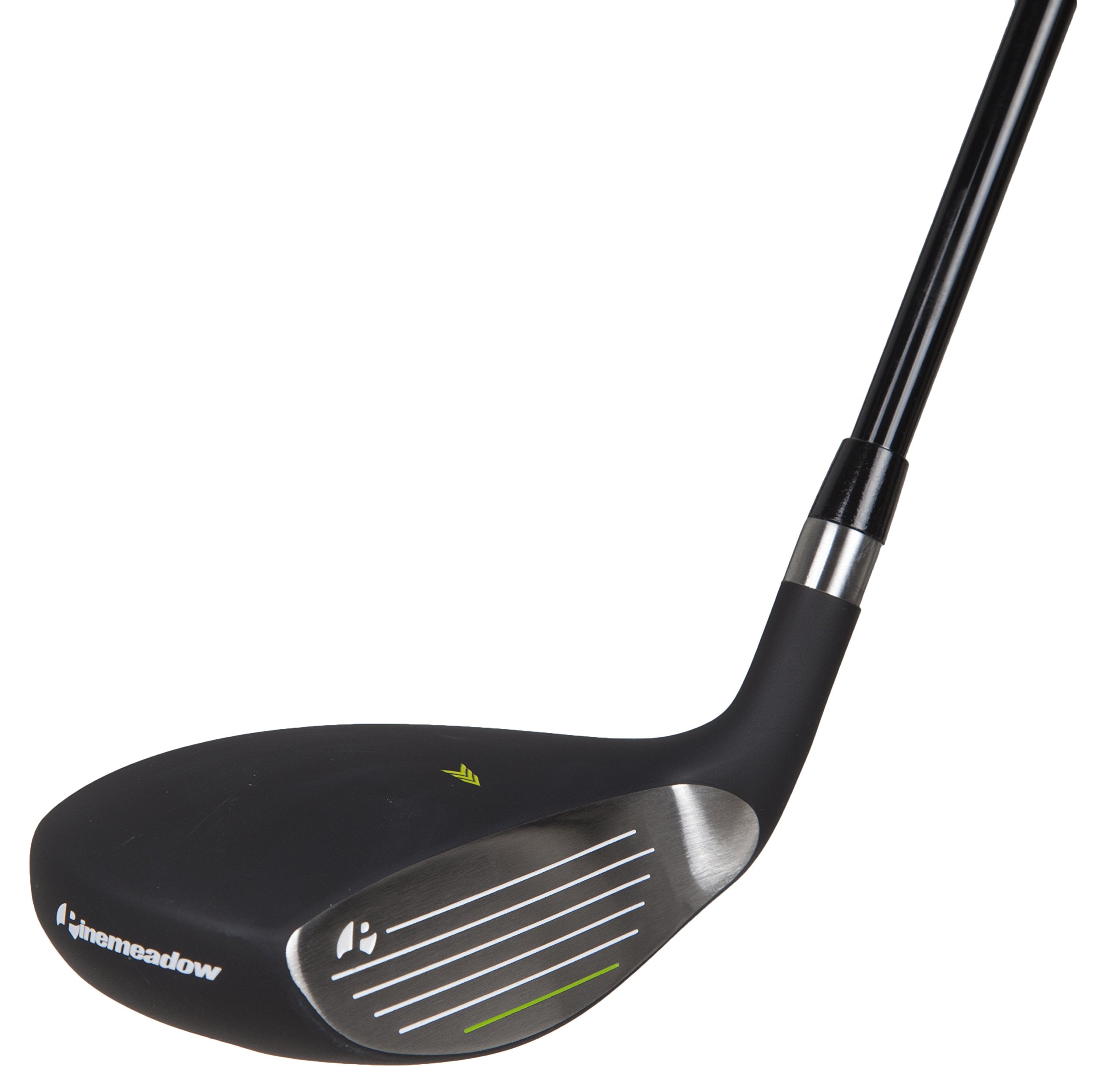 Pinemeadow Golf Mens 12392 PGX Offset 3 Wood Driver, Black/Green, Right Hand