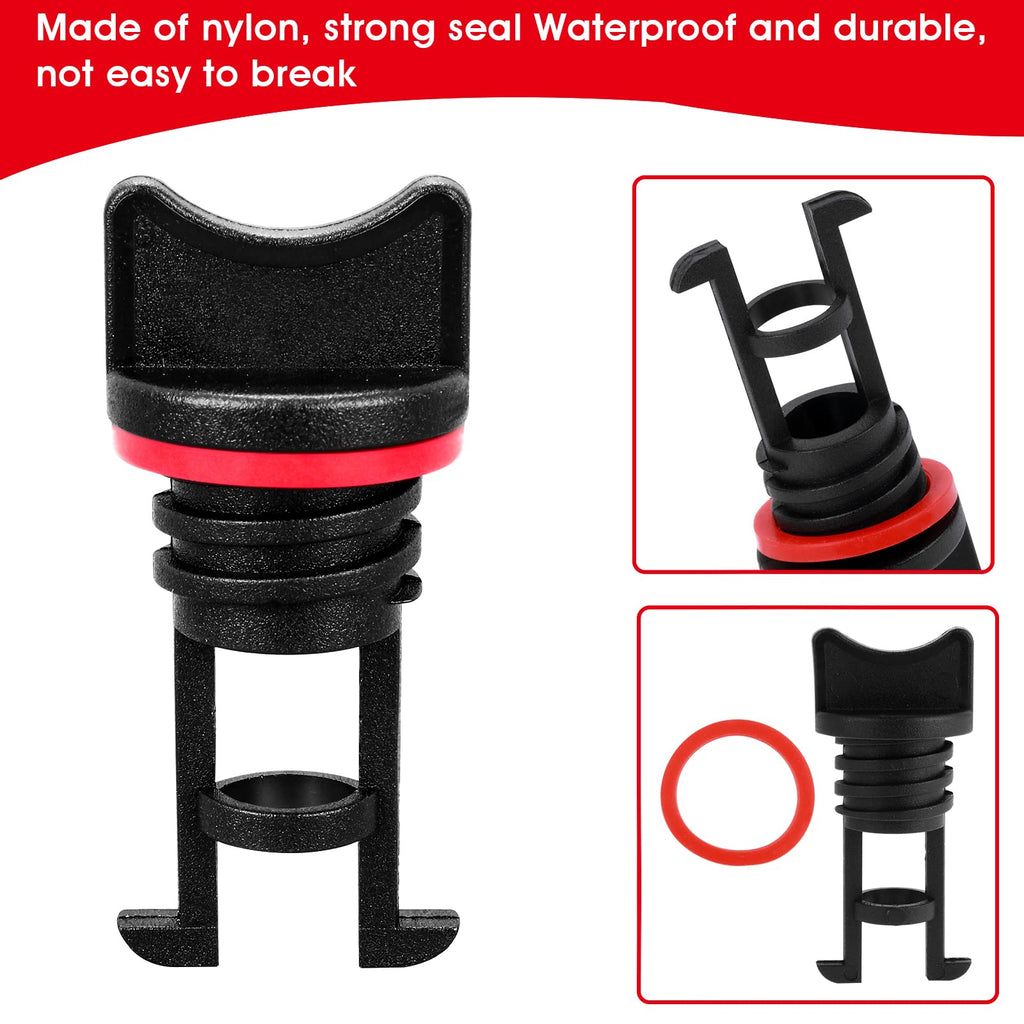 Ouligay 8Pcs Kayak Plugs Kayak Drain Plugs Hull Thread Drain Plugs Canoe Boat Plug Boat Drain Plug Scupper Plugs Thread Drain Pl