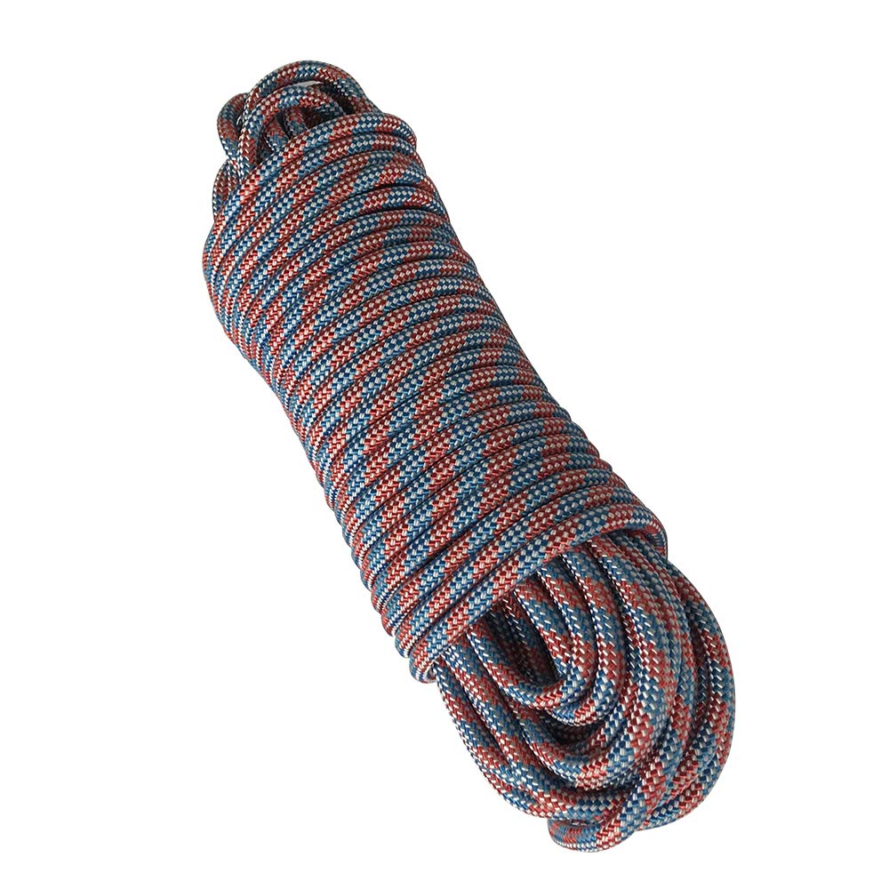 Desert & Fox Outdoor Emergency Rope,Camping Ropes Climbing Ropes Diameter 9Mm 10M/20M/30M/50M Wear Resistant High Strength Hikin