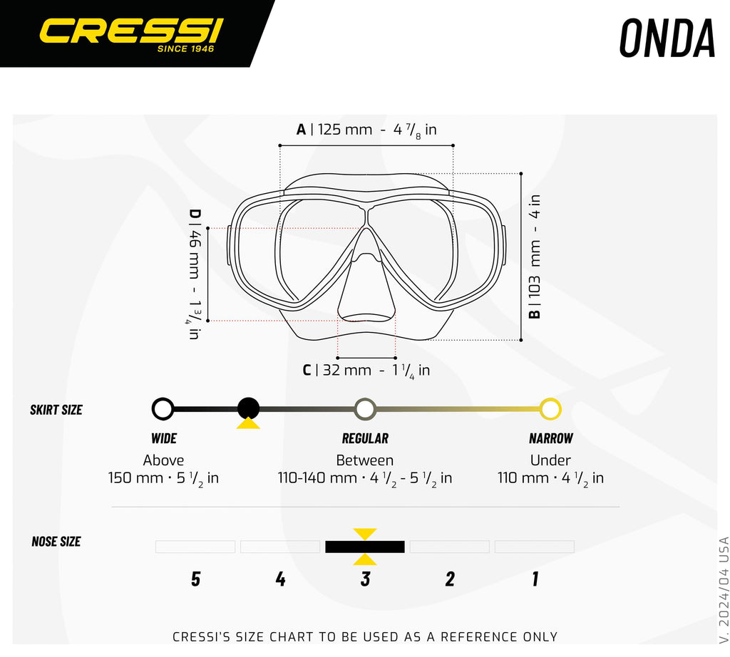 Cressi Onda, Pink