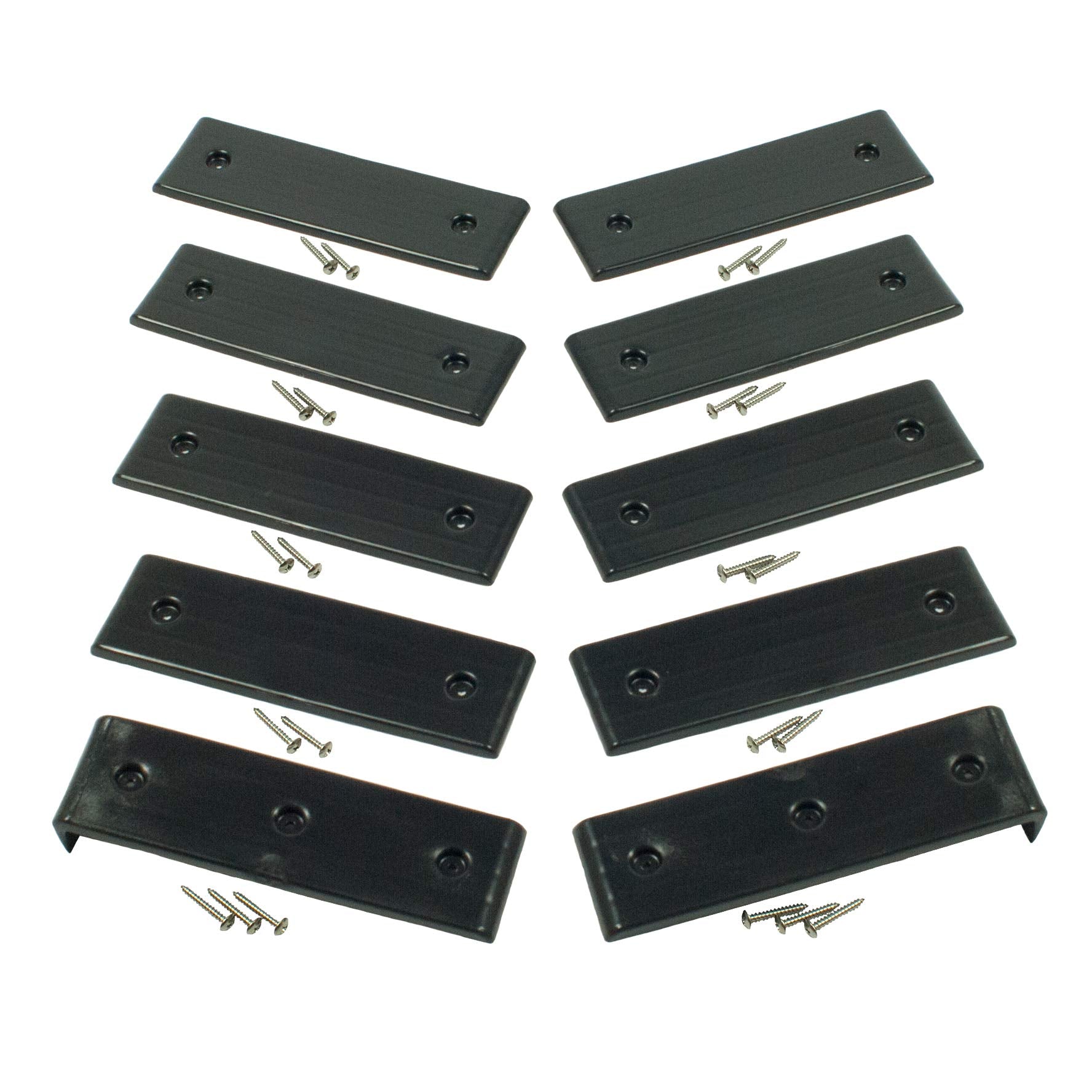 Ironwood Pacific E-Z Slide Trailer Pads | Kit 3 | Black
