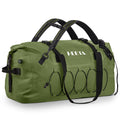 HEETA Waterproof Duffel Bag Motorcycle Dry Bag Backpack, Extra Large Rolltop Travel Duffle Bags with Straps & Handles for Kayaki