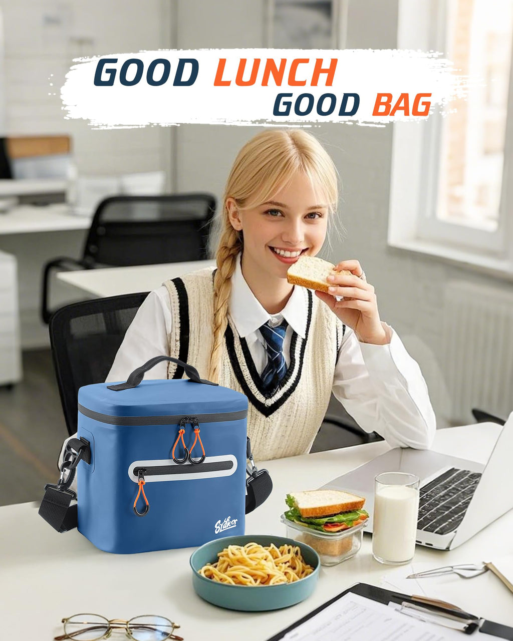 Soft-Sided Cooler Bag, 7/16/30 Can Portable Ice Chest Box, Waterproof, Leak-Proof, Insulated Cooler For Lunch, Beach, Drink, Bev