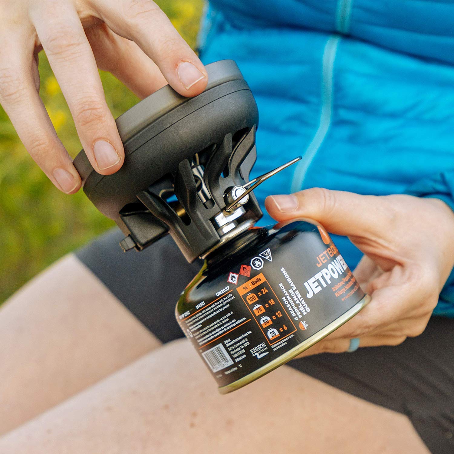 Jetboil Jetpower Fuel For Jetboil Camping And Backpacking Stoves, 450 Grams