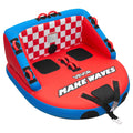 VEVOR Towable Tubes for Boating, 2-Rider Inflatable Towable Tube for Boat to Pull, 340 lbs Capacity Water Sports Boating Tubes -