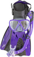 Cressi Tonga Pro Dry Set, Purple, L/XL