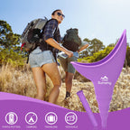 Female Urination Device,Reusable Silicone Female Urinal Foolproof Women Pee Funnel Allows Women To Pee Standing Up,Women'S Urina