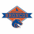 Rico Industries Ncaa Boise State Broncos Diamond Shape Cut Pennant - Home And Living Room D  Cor - Soft Felt Ez To Hang
