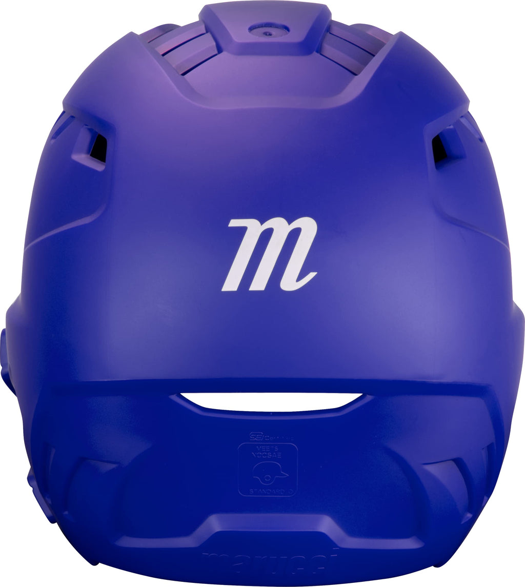 Marucci Duravent Batting Helmet, Nocsae Certified, Royal Blue, Senior
