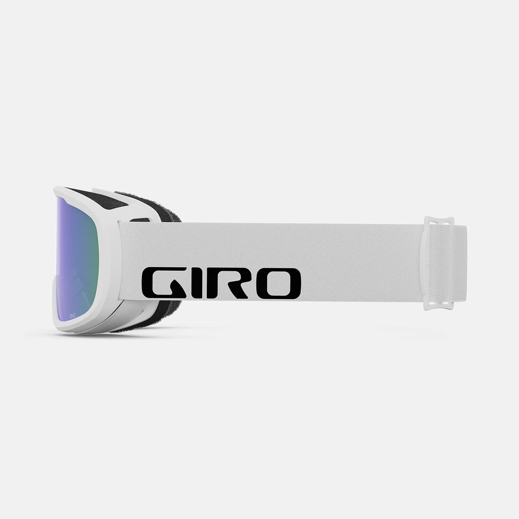 Giro Cruz Asian Fit Ski Goggles - Snowboard Goggles For Men, Women & Youth - Anti-Fog - Otg - White Wordmark Strap With Loden Gr