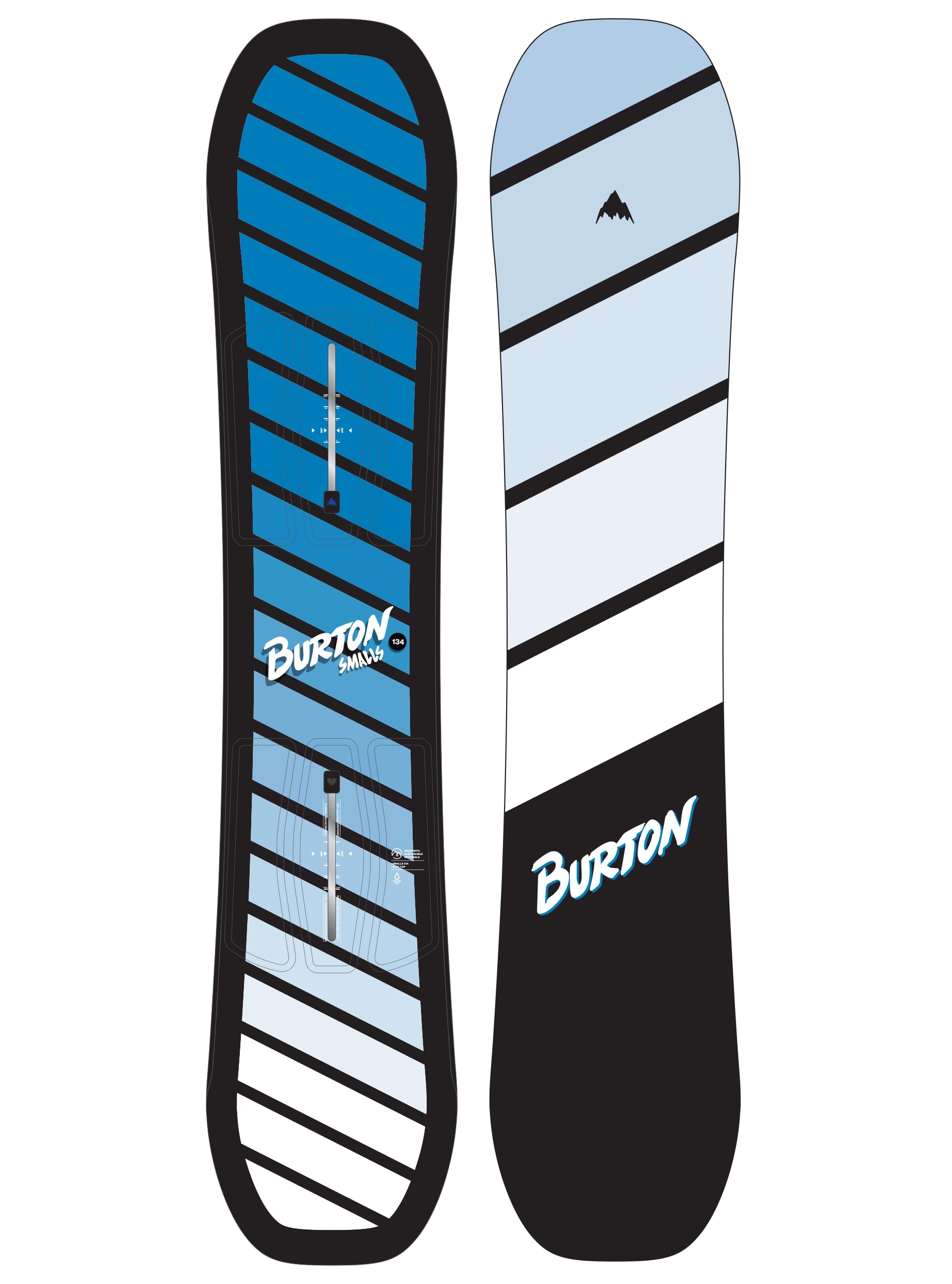 Burton Kids' Smalls Snowboard, Blue, 125cm