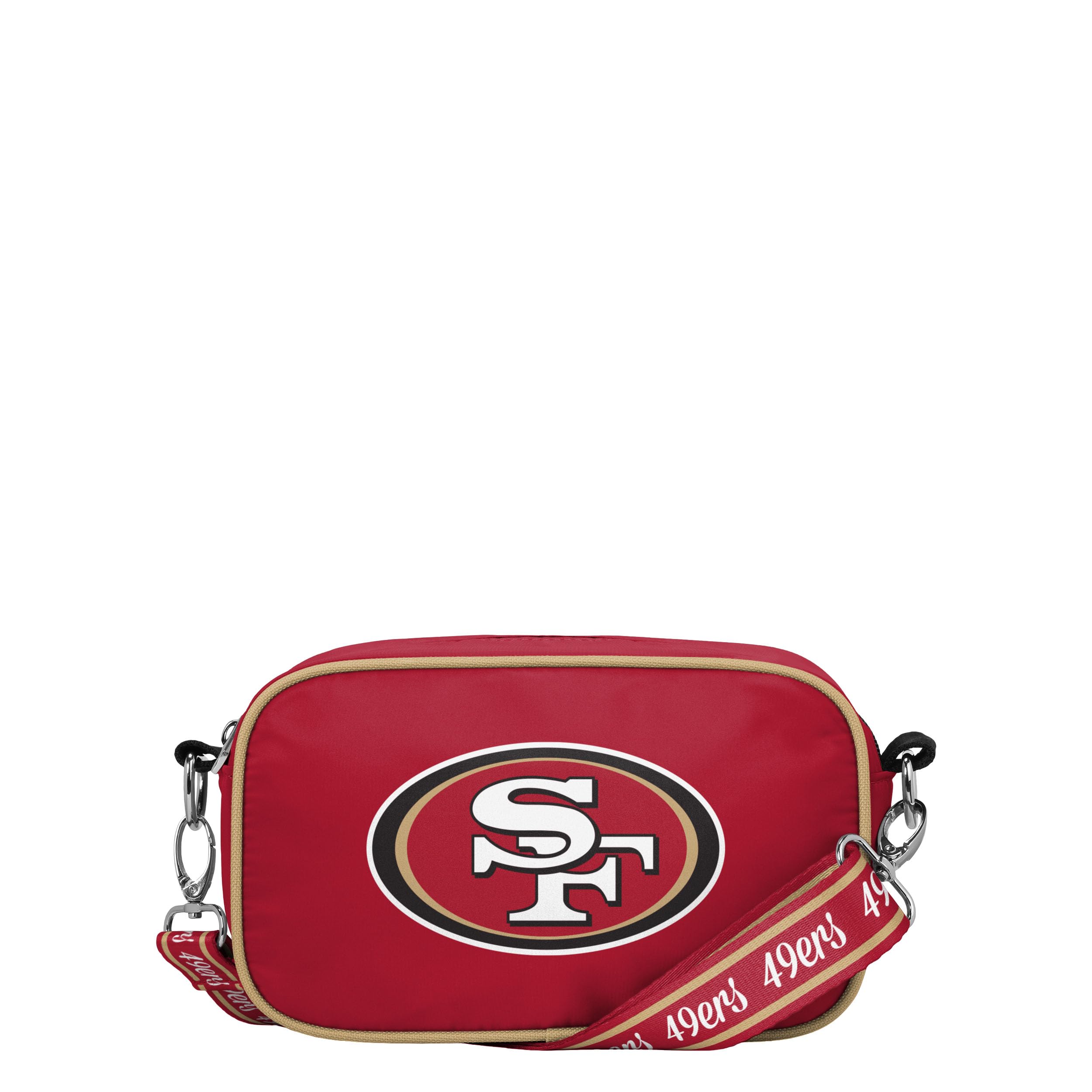 FOCO San Francisco 49ers NFL Team Logo Crossbody Bag