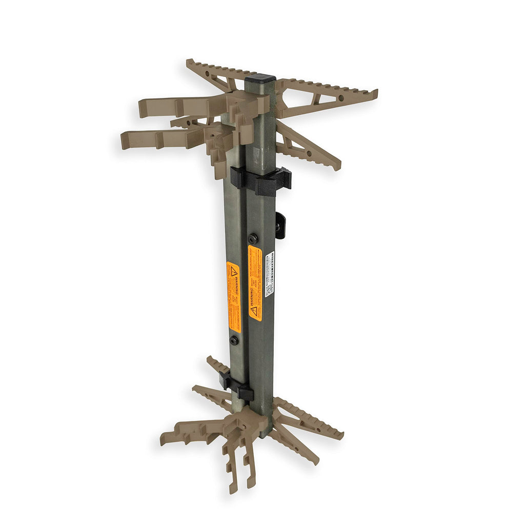 Xop X2 Hunting Climbing Steps - Set Of 4, Double Step Climbing Sticks For Hunting (2025 Tan/Grey 4 Pk)