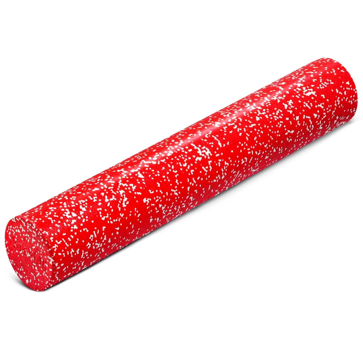 Yes4All High Density Foam Roller For Back, Variety Of Sizes & Colors For Yoga, Pilates - Red Snow - 36 Inches