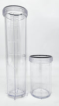 Salt-Away Reservoirs, Includes 1 Each - 6 fl oz (177 ml) & 12 fl oz (355 ml).