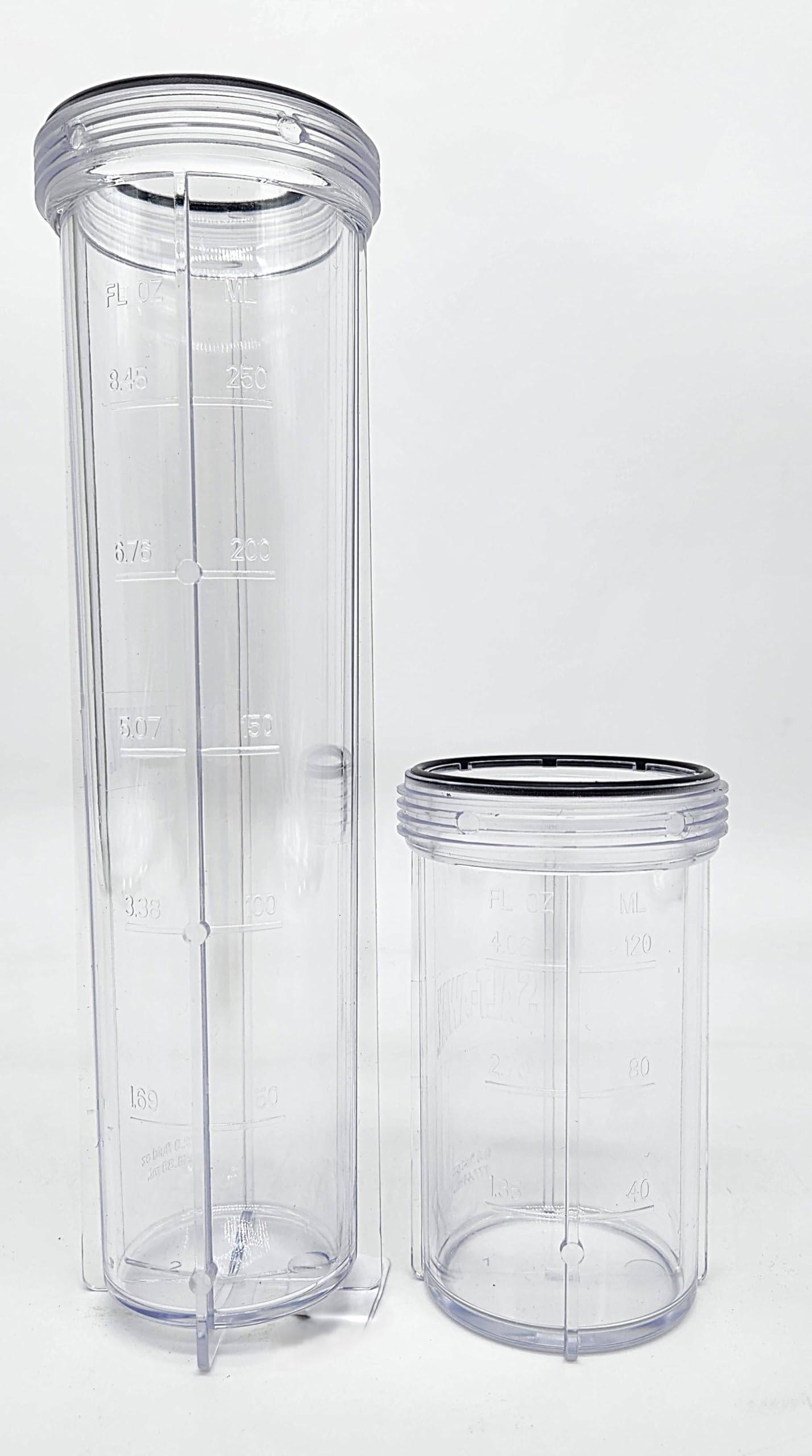 Salt-Away Reservoirs, Includes 1 Each - 6 fl oz (177 ml) & 12 fl oz (355 ml).