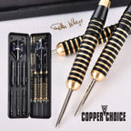 One80 ?He Dark Destroyerprofessional Steel Tip Dart 6 Barrels In Two Styles(20/22G) With Aluminum Shafts, Thick Flight, Slim Cas
