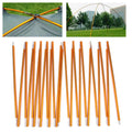 Tent Poles Replacement, Lightweight Tent Pole Repair Kit -24 Sections Aluminum Alloy Anti-Uv Windproof Waterproof Tent Poles Awn