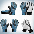 Jalunth Youth Soccer Goalkeeper Goalie Gloves Boys Girls Goal Keeper Field Player Glove Ages 11-13 Years Old Anti-Slip Latex Pal