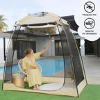 Alvantor Screen House Gazebo, 2-4 Person Pop Up Screen Tent, Instant Screen Room With Carry Bag, Outdoor Mosquito Tent Camping,