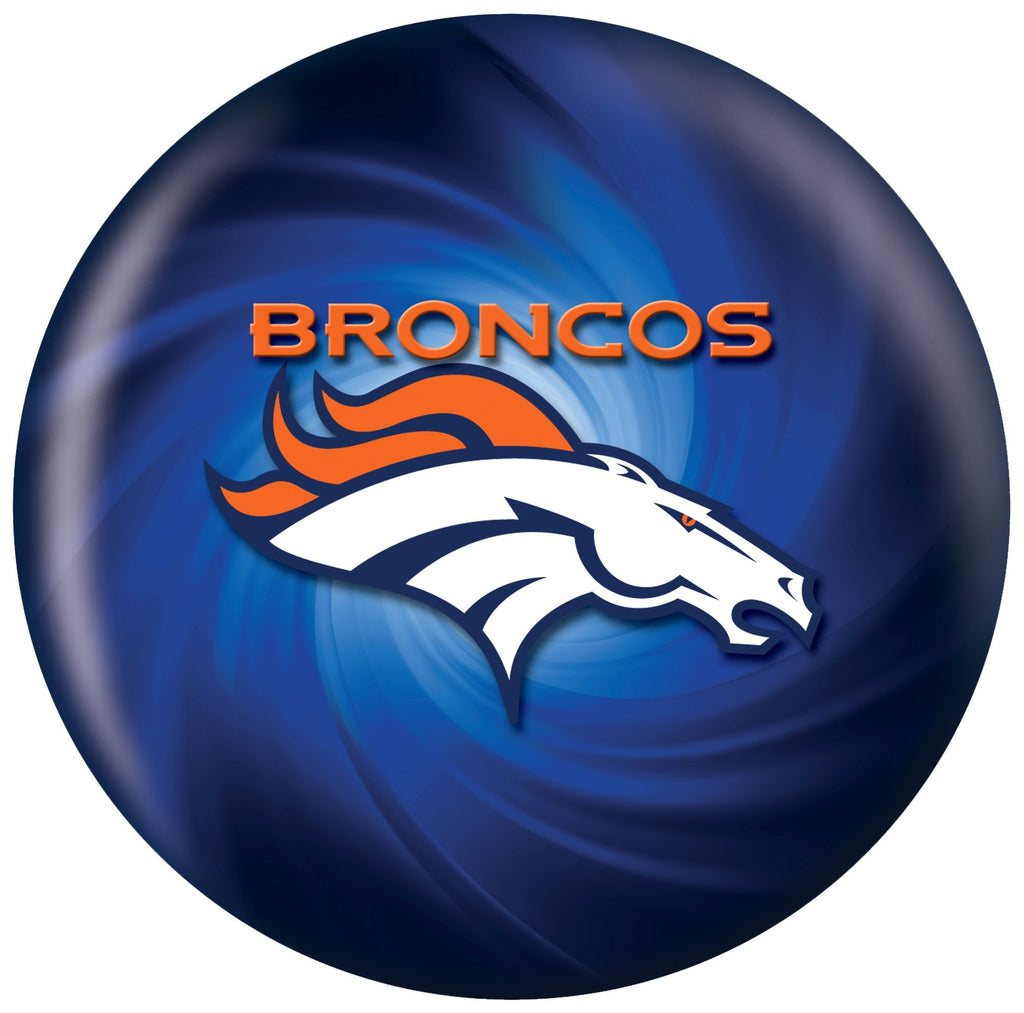 Strikeforce Bowling Officially Licensed Nfl Denver Broncos Undrilled Bowling Ball (16)