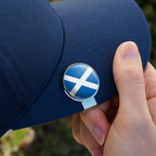 Graphics & More Scotland Scottish Country Flag Golf Hat Clip With Magnetic Ball Marker