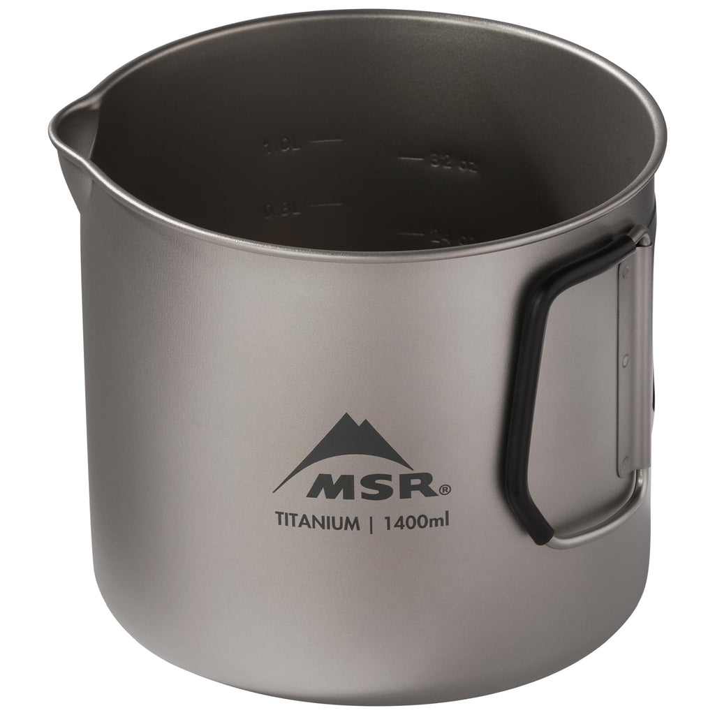 MSR Titan Titanium Camping Kettle, 1400 mL