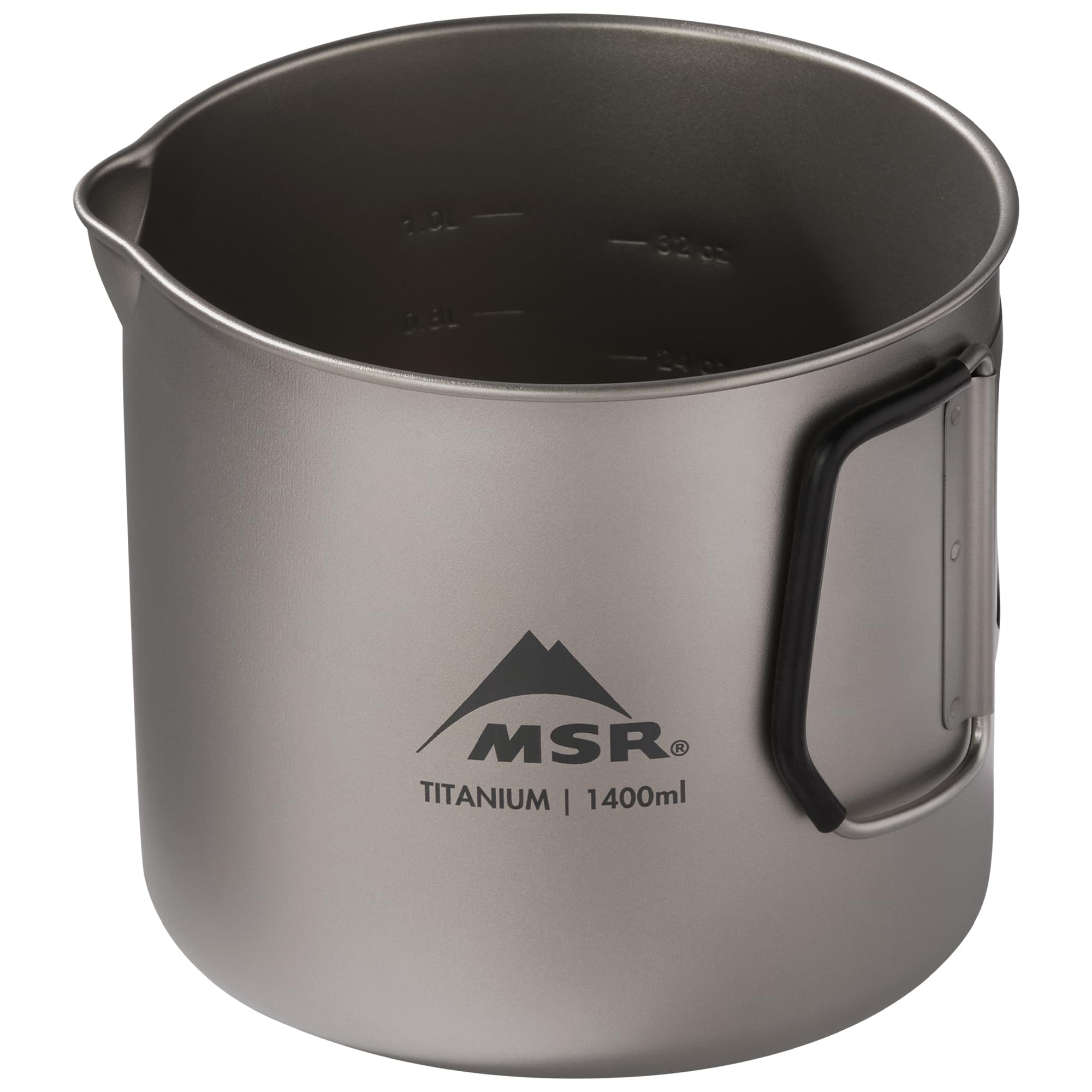MSR Titan Titanium Camping Kettle, 1400 mL