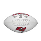 Wilson Nfl Live Team Autograph Football-Tampa Bay