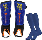 Vizari Blaze Soccer Shin Guards for Kids & Adult with One Pair of Socks - Vizari Sports