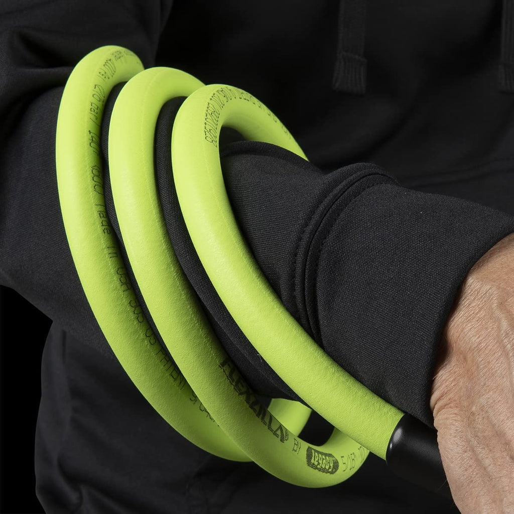 Flexzilla Pressure Washer Hose 516 25 M22 3100Psi, Zillagreen - Hfzpw3525M-E