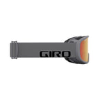 Giro Cruz Asian Fit Ski Goggles - Snowboard Goggles For Men, Women & Youth - Anti-Fog - Otg - Grey Wordmark Strap With Amber Sca