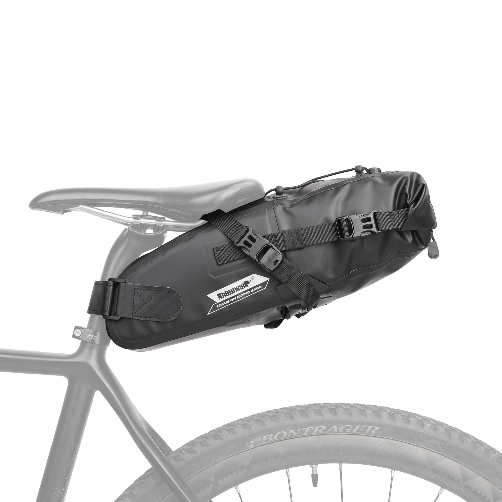 Rhinowalk Bike Saddle Bag 1.5/2.5/5/10/13L Waterproof Bicycle Bag Cycling Seat Bag Mountain Road Portable Storage Bag