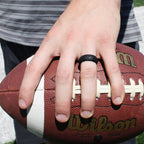 Fan Frenzy Byu Cougars Silicone Ring (Medium (Size 8))