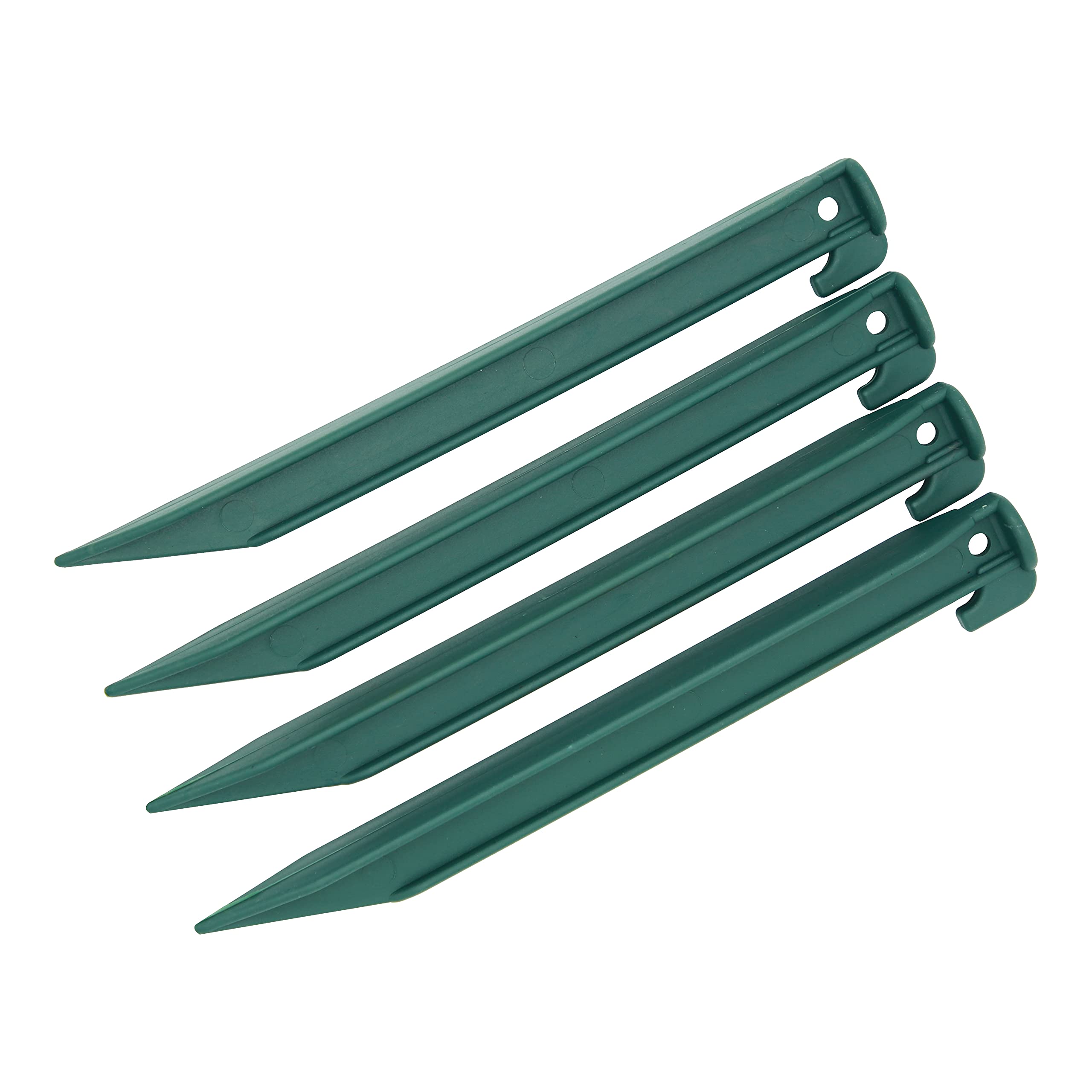 Camping Beach Tent Stake Pegs For Sand,12 Pack Tarp Stakes 9 Inch Canopy Stakes With Pouch, Plastic Light Ground Stakes For Camp